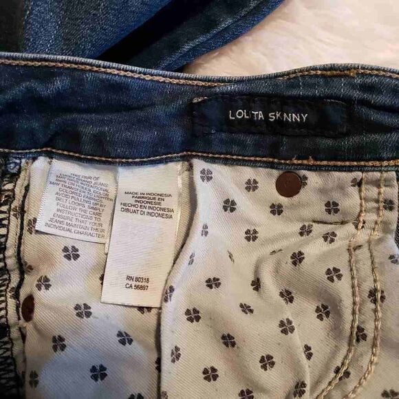 Lucky Brand Lolita Skinny Low Rise Jeans - Picture 7 of 11